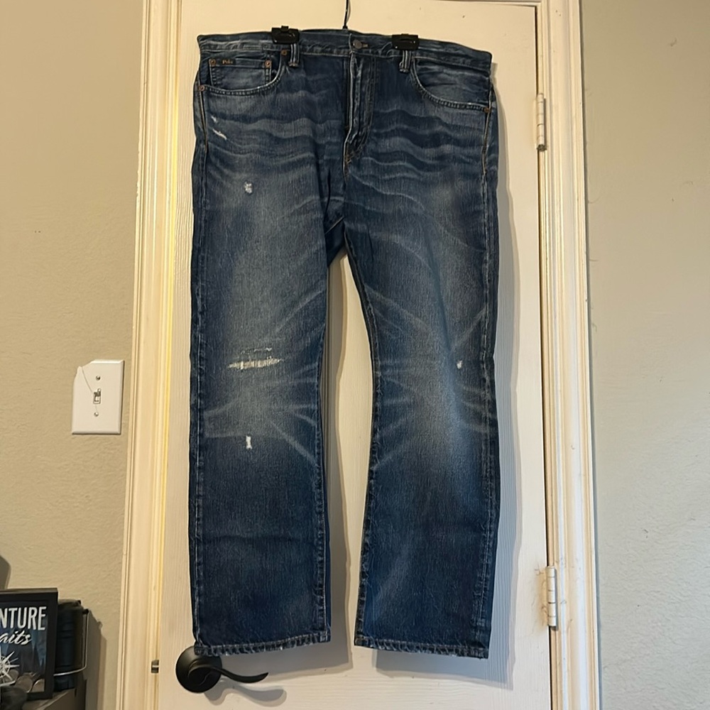 Polo by Ralph Lauren Varick Slim Straight Denim
